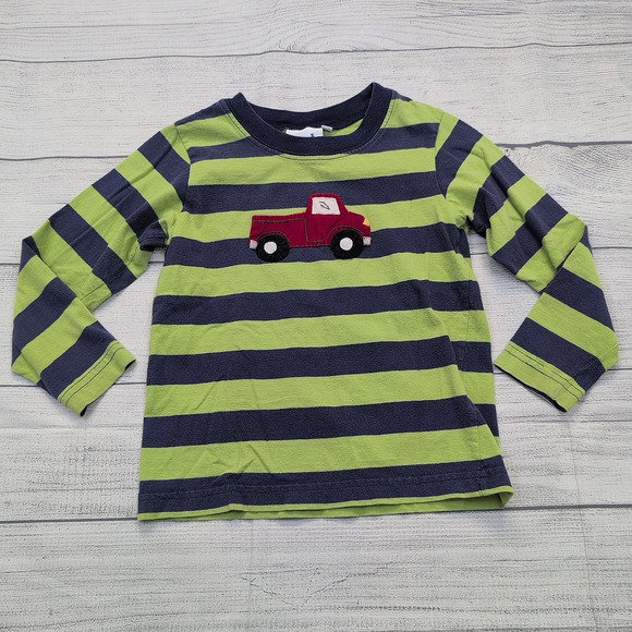 4/5 Just Ducky Striped Applique Tee - Picture 1 of 5